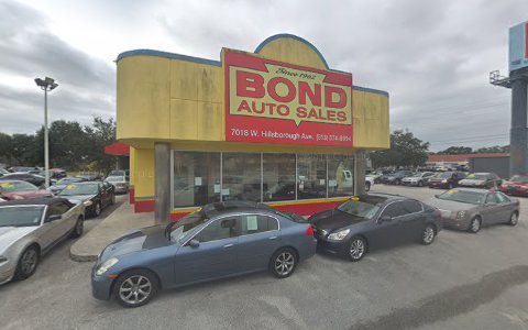 Used Car Dealer «Bond Auto Sales», reviews and photos, 7018 W Hillsborough Ave, Tampa, FL 33634, USA