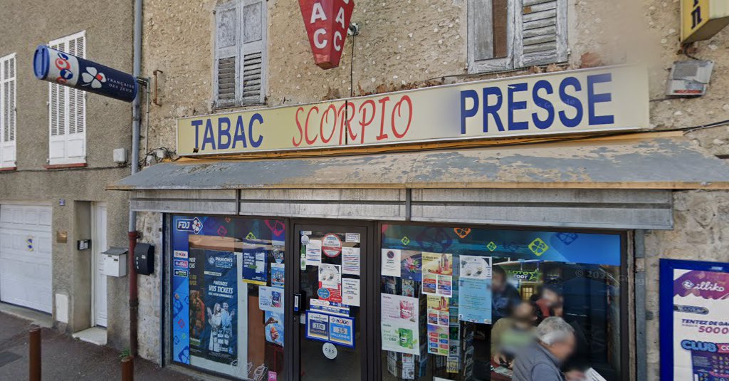 Tabac - SCORPIO - Presse à Grasse (Alpes-Maritimes 06)