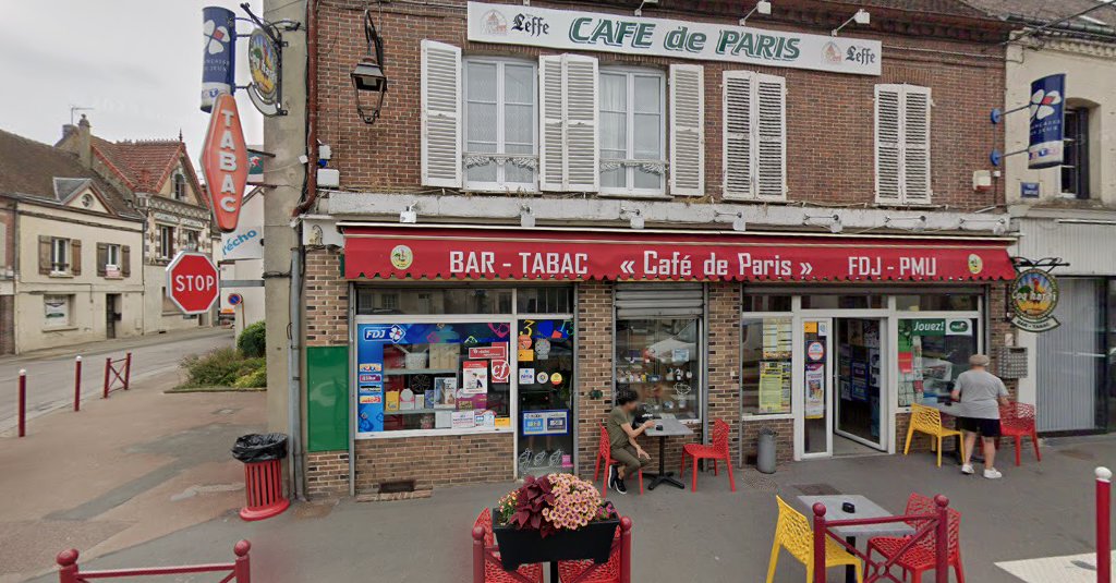 Café de Paris à Brezolles (Eure-et-Loir 28)