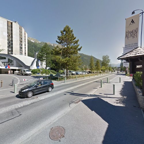 Borne de recharge de véhicules électriques Tesla Le Hameau Albert 1er Chamonix-Mont-Blanc