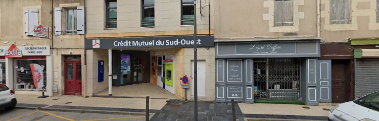Photo du Banque Crédit Mutuel du Sud Ouest TERRASSON LAVILLEDIEU à Terrasson-Lavilledieu