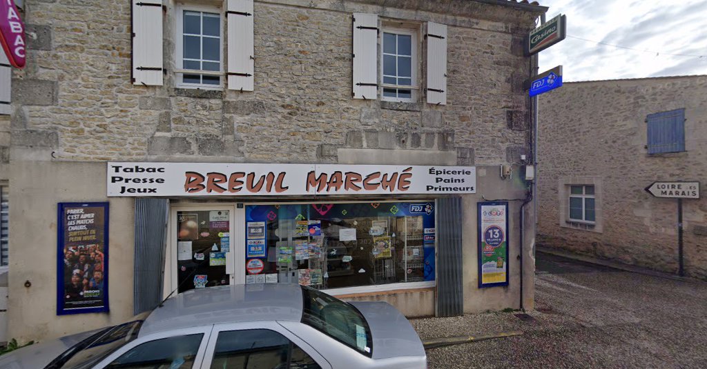 Tabac Loto Presse épicerie du breuil à Breuil-Magné (Charente-Maritime 17)