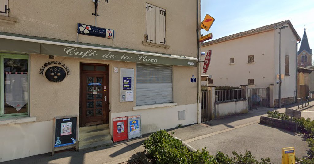 Café de la Place à Fleurieu-sur-Saône (Rhône 69)