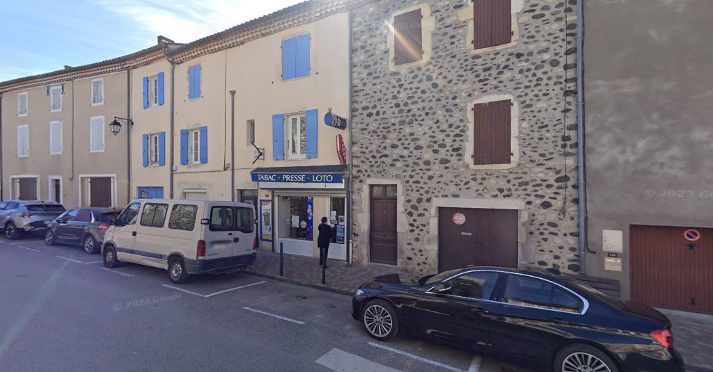 Bureau de tabac à Alba-la-Romaine (Ardèche 07)
