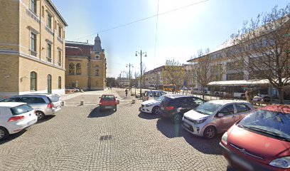 P+R parkoló Szeged vasútállomás
