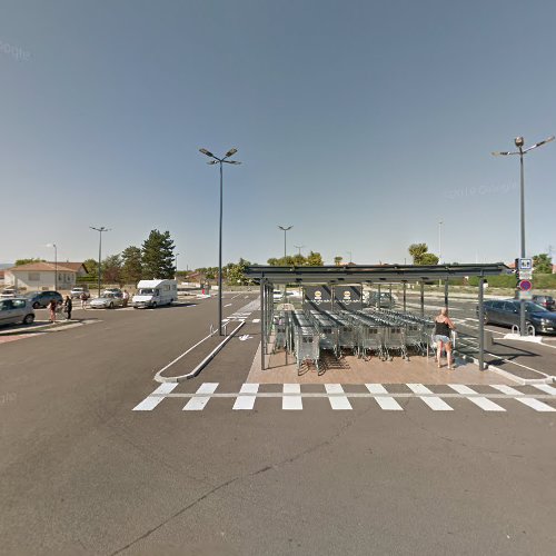 Borne de recharge de véhicules électriques Lidl Station de recharge Saint-Rambert-d'Albon