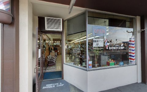 Barber Shop «Simpsons Family Barber Shop», reviews and photos, 1181 El Camino Real, Menlo Park, CA 94025, USA