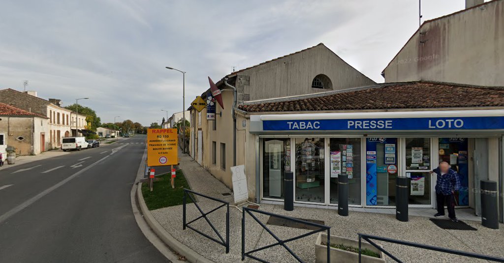 Tabac Presse à Saint-Hilaire-de-Villefranche (Charente-Maritime 17)