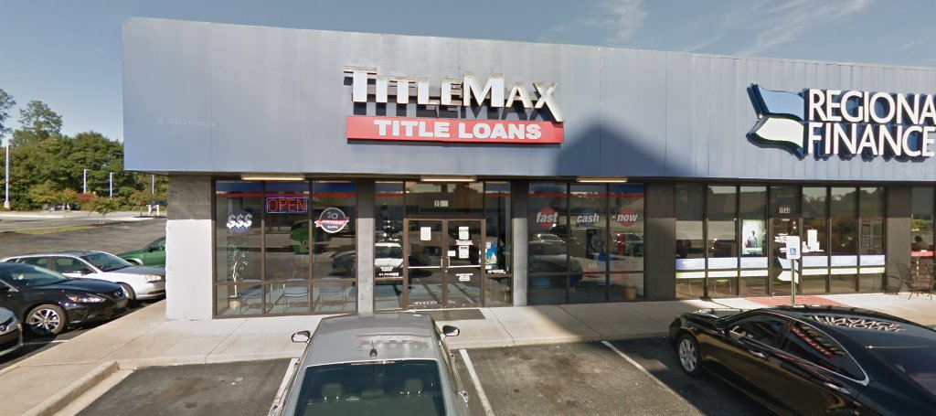 TitleMax Title Loans, 1546 W Floyd Baker Blvd, Gaffney, SC 29341, Loan Agency