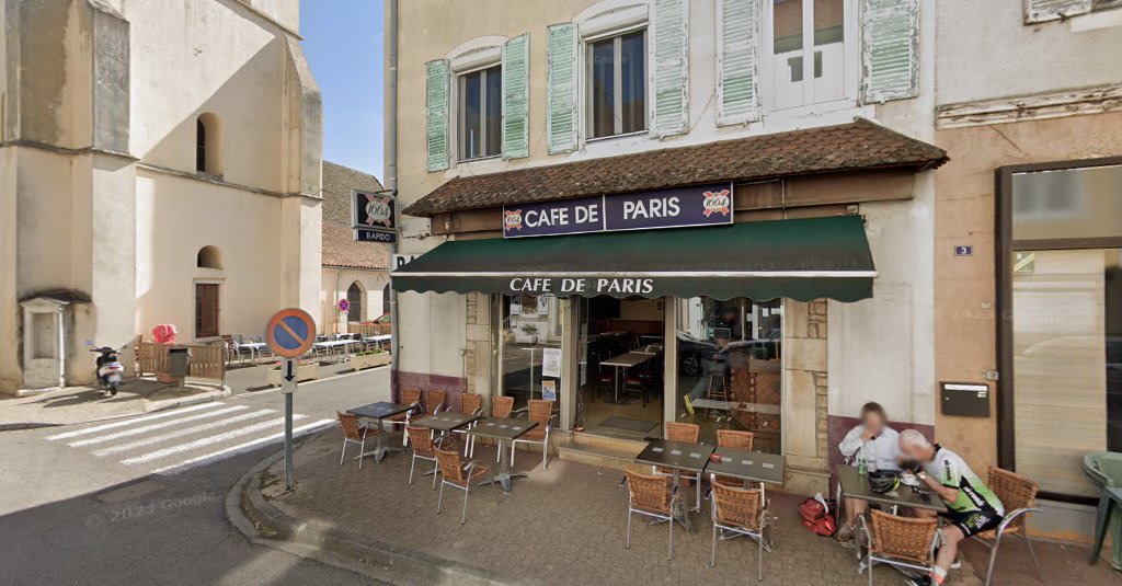 Cafe De Paris à Verdun-sur-le-Doubs